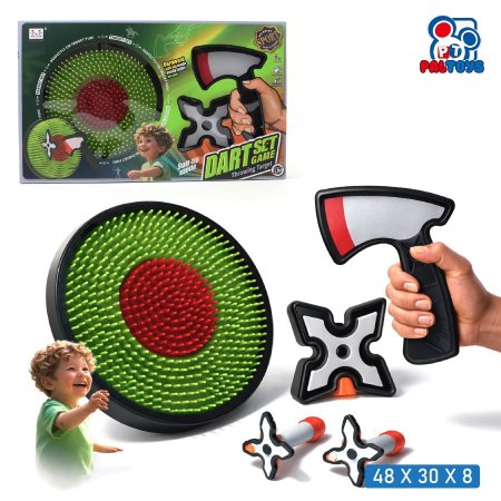 لعبة تصويب الهدف 2×1 للأطفال (Dart Shooting Game)